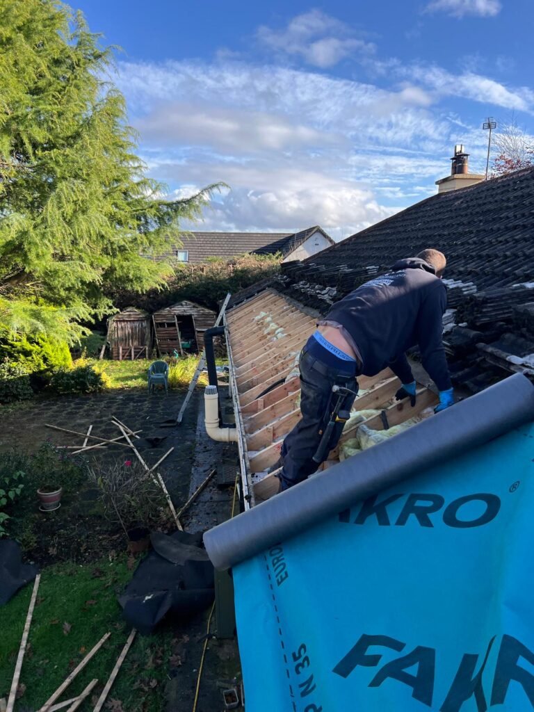 Limerick roofing company providing emergency roof repairs