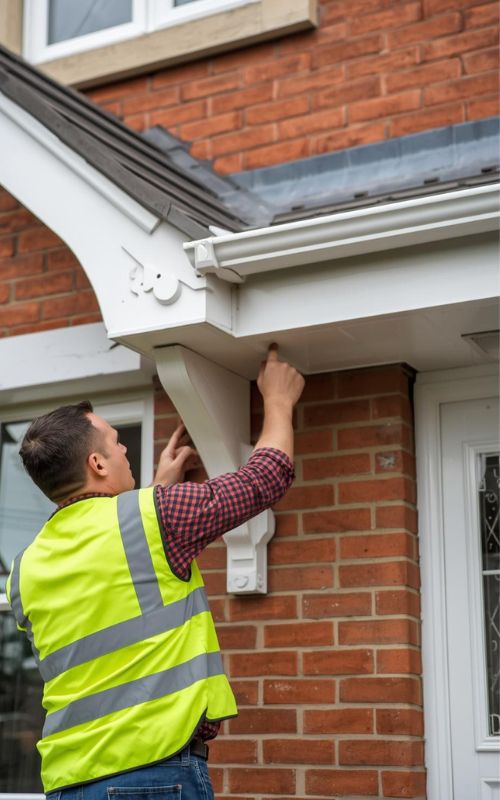 New fascia and soffits