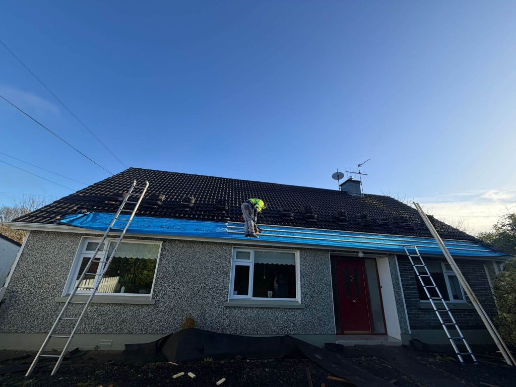 repairing a roof in Limerick