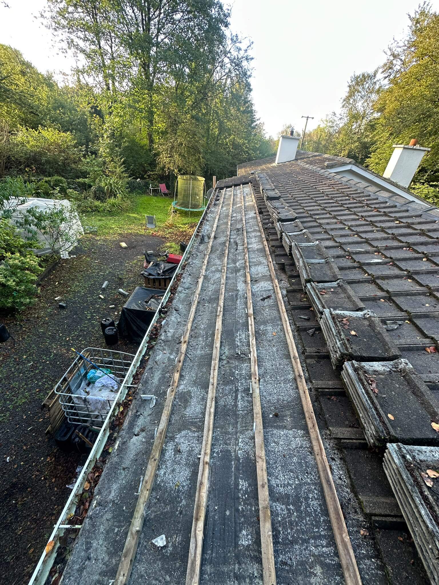 Case Study: Ridge Tile Repointing & Eaves Felt Replacement in Castlegrey, Co. Limerick